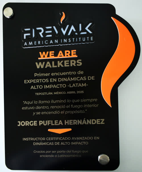 Certificación Firewalk American Institute — Jorge Puflea