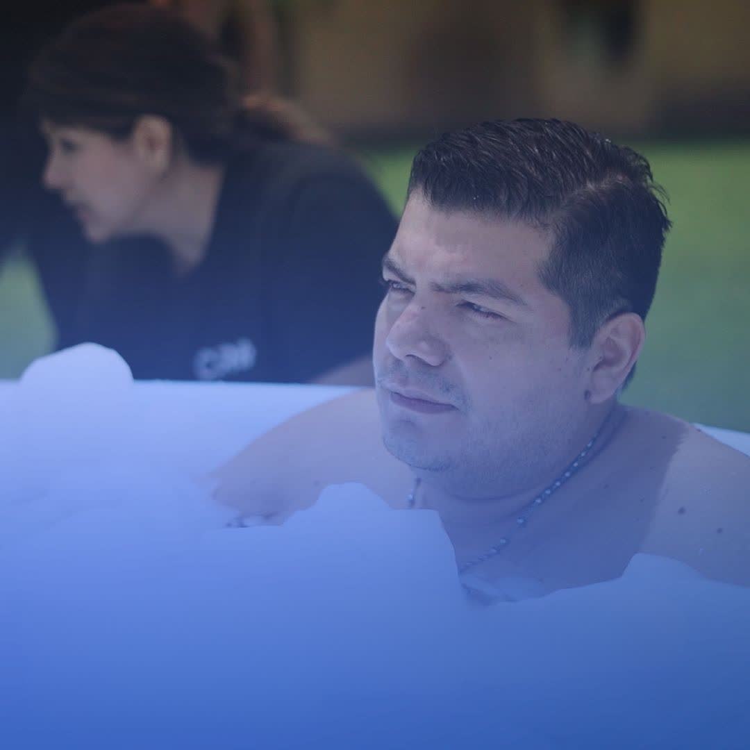Inmersión en hielo