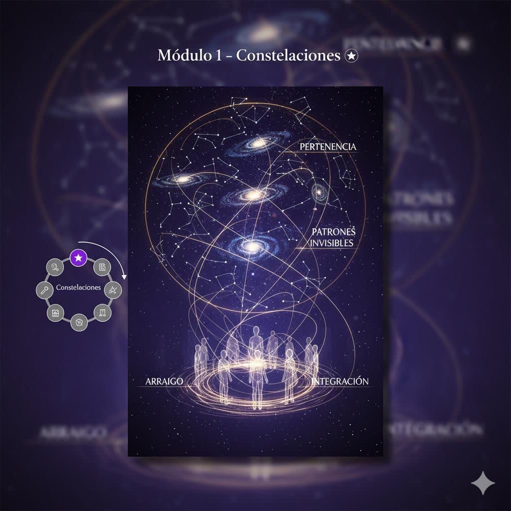 Módulo 1 — Constelaciones: Pertenencia, Patrones Invisibles, Arraigo, Integración